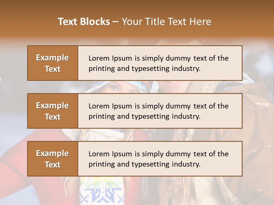 Wintery Winter Weekend PowerPoint Template