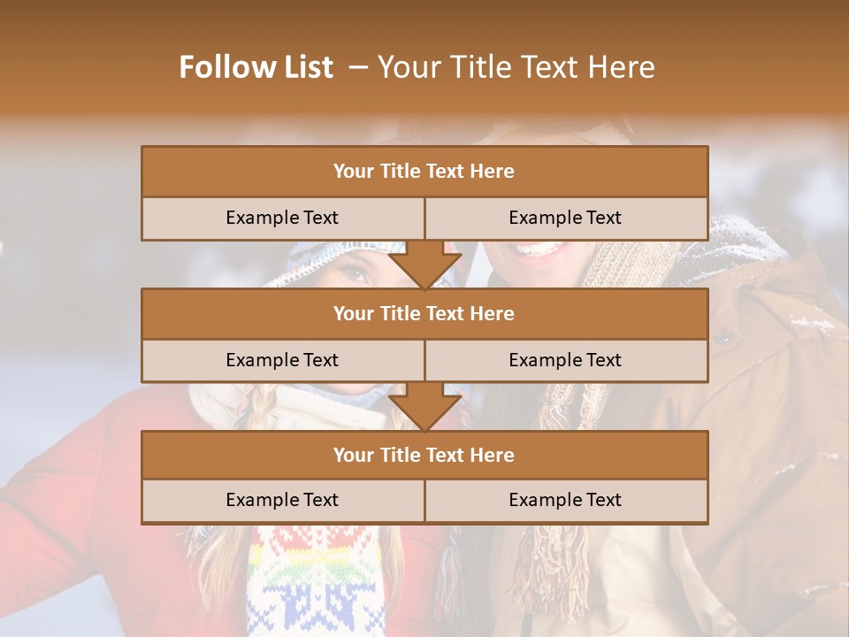 Wintery Winter Weekend PowerPoint Template