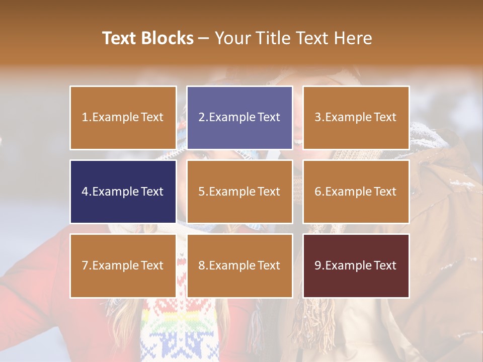 Wintery Winter Weekend PowerPoint Template