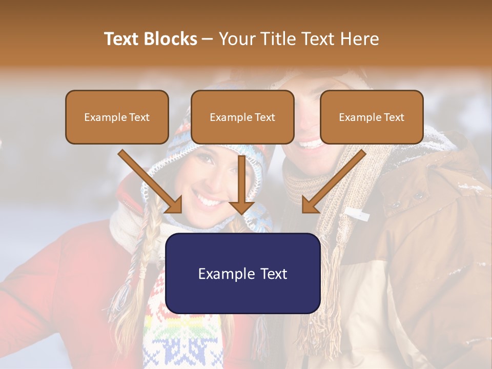 Wintery Winter Weekend PowerPoint Template