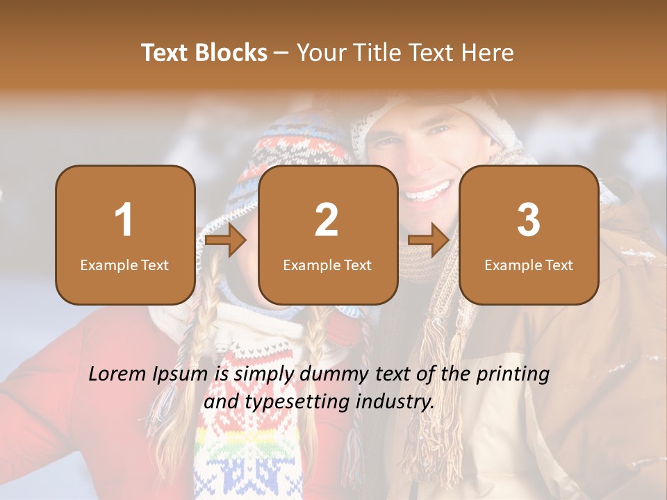 Wintery Winter Weekend PowerPoint Template