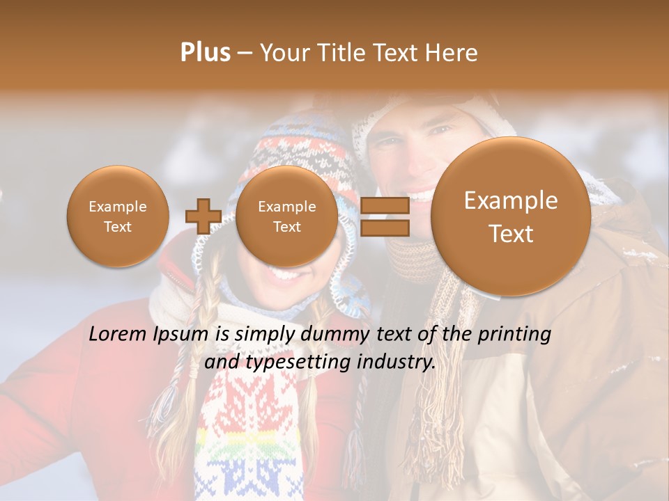 Wintery Winter Weekend PowerPoint Template