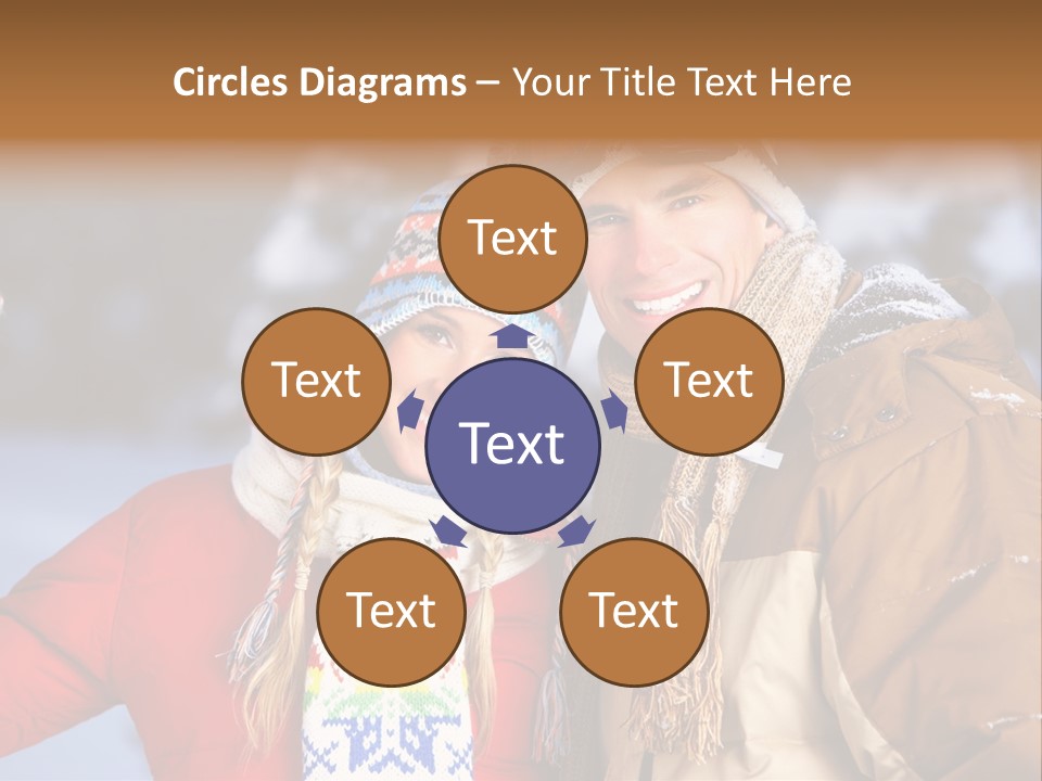 Wintery Winter Weekend PowerPoint Template