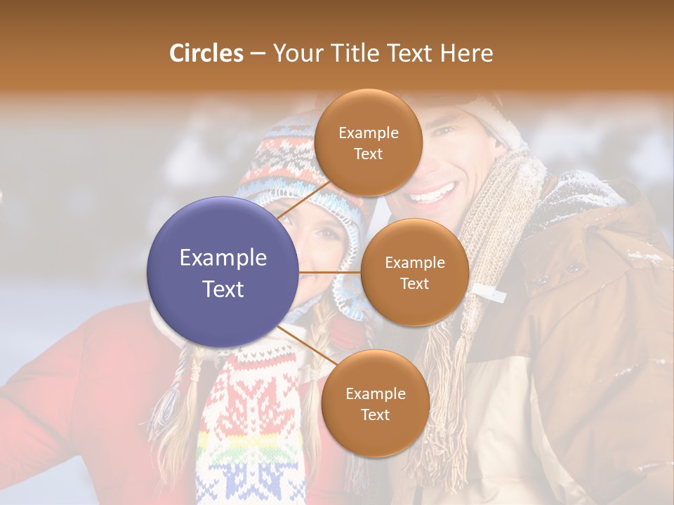 Wintery Winter Weekend PowerPoint Template