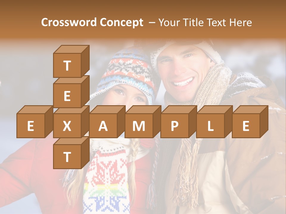 Wintery Winter Weekend PowerPoint Template