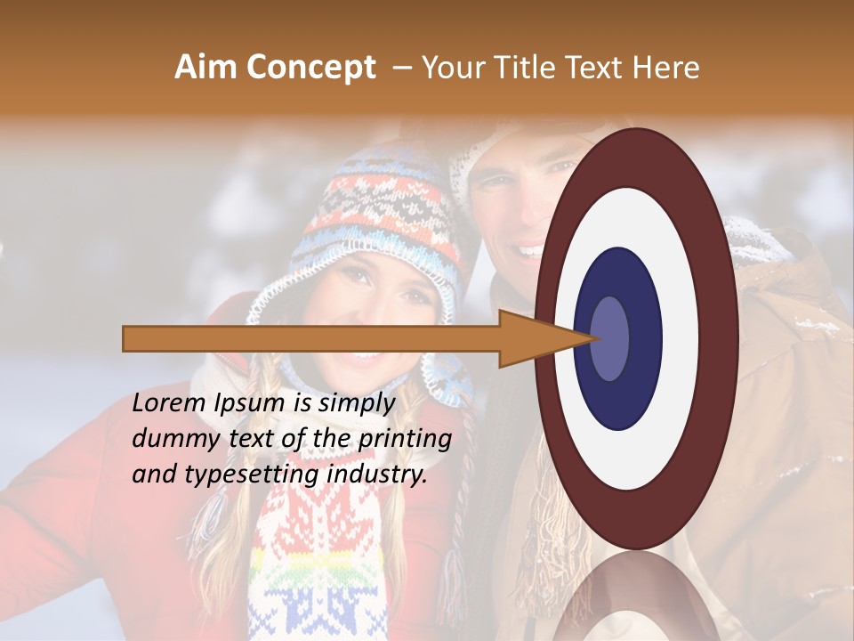 Wintery Winter Weekend PowerPoint Template