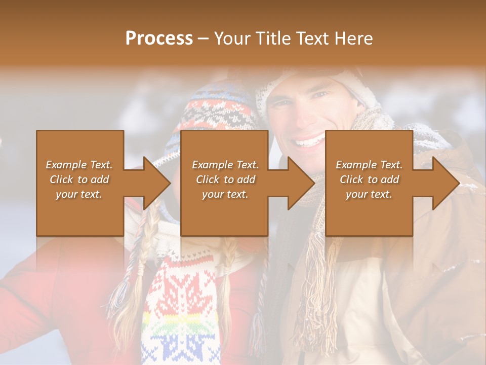 Wintery Winter Weekend PowerPoint Template