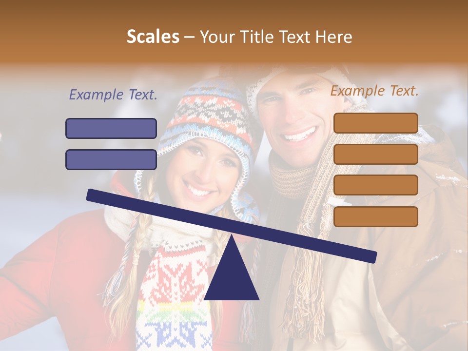 Wintery Winter Weekend PowerPoint Template