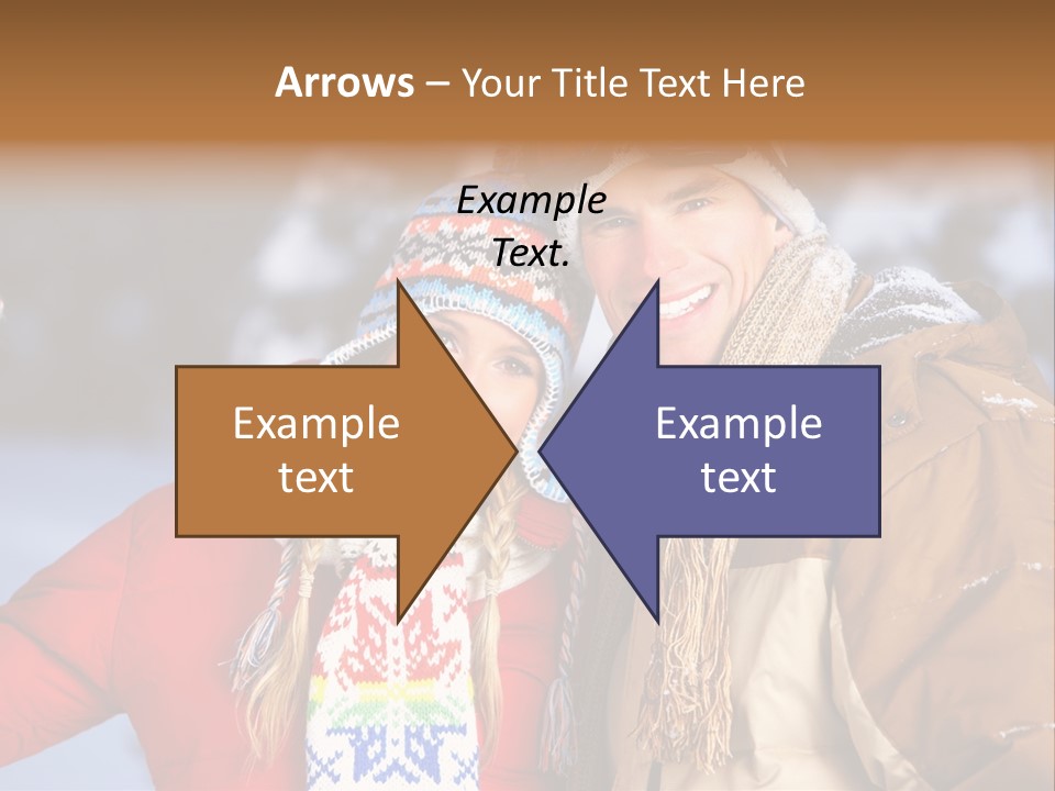 Wintery Winter Weekend PowerPoint Template