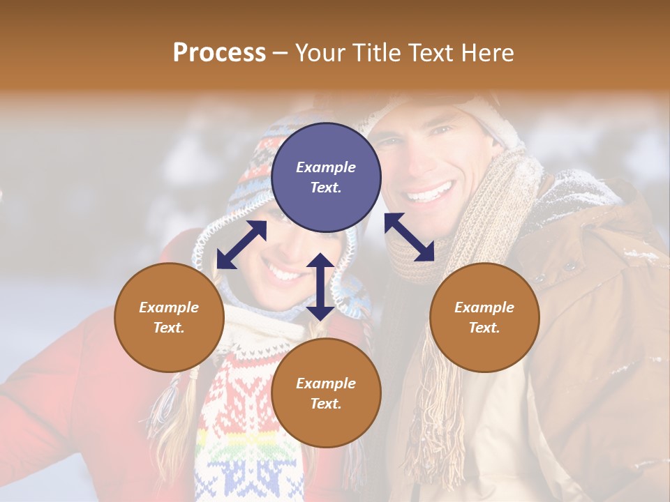 Wintery Winter Weekend PowerPoint Template