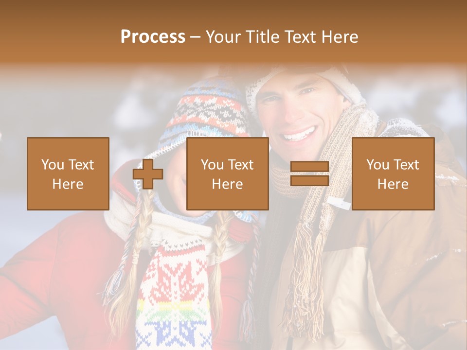 Wintery Winter Weekend PowerPoint Template