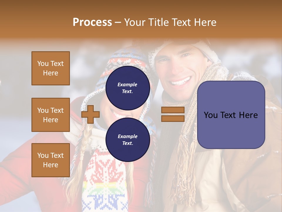 Wintery Winter Weekend PowerPoint Template