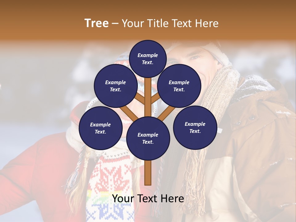 Wintery Winter Weekend PowerPoint Template