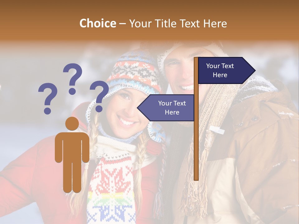 Wintery Winter Weekend PowerPoint Template