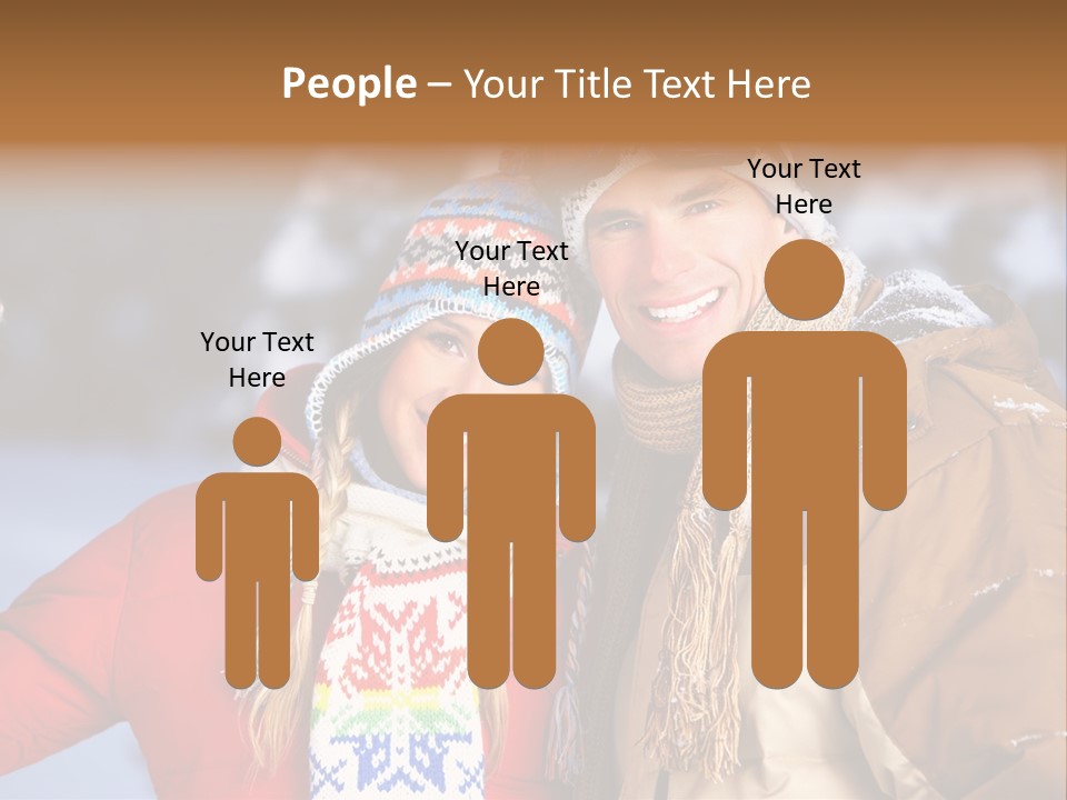 Wintery Winter Weekend PowerPoint Template