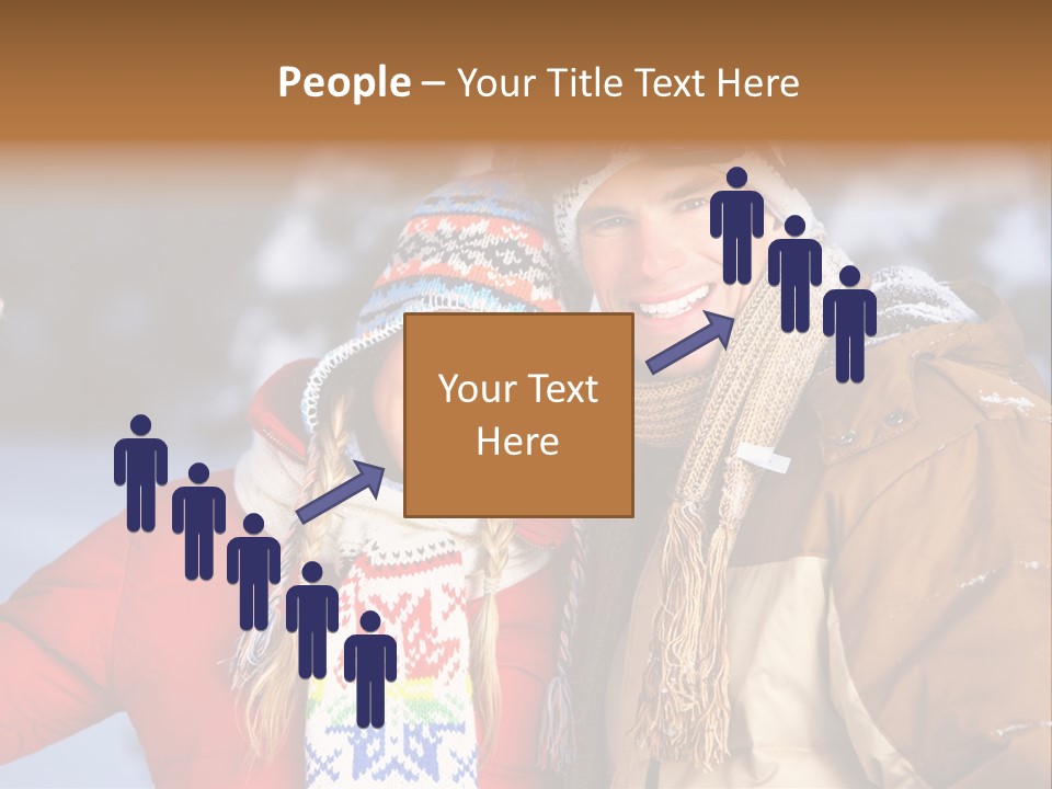 Wintery Winter Weekend PowerPoint Template