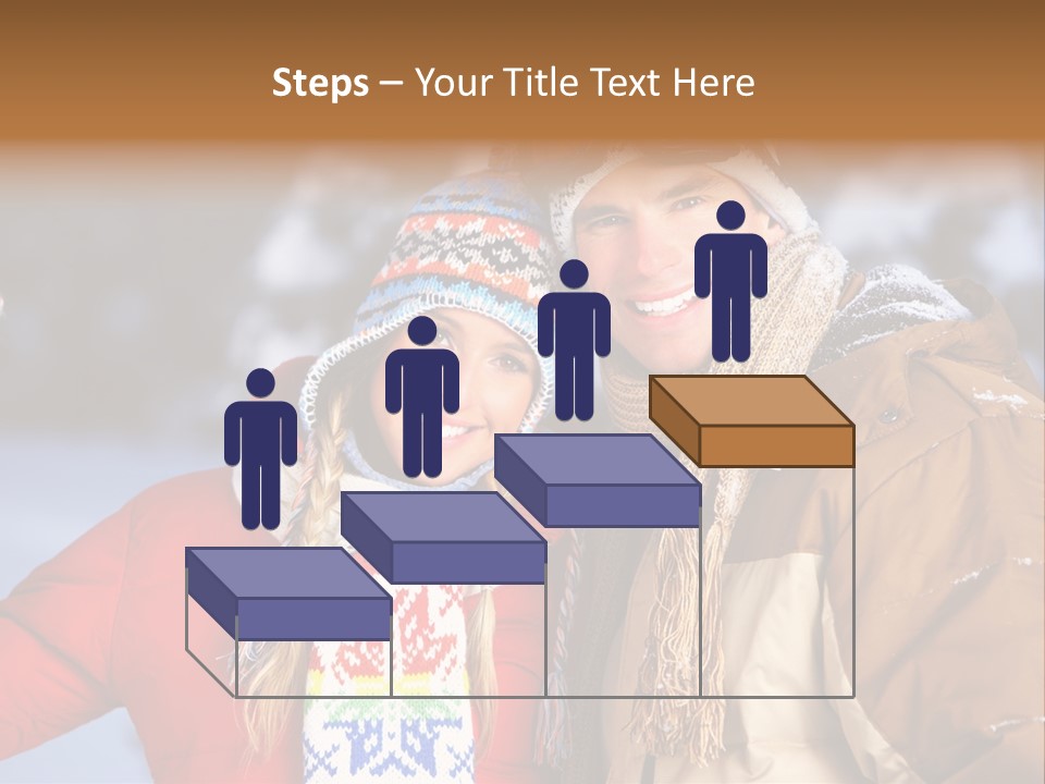 Wintery Winter Weekend PowerPoint Template
