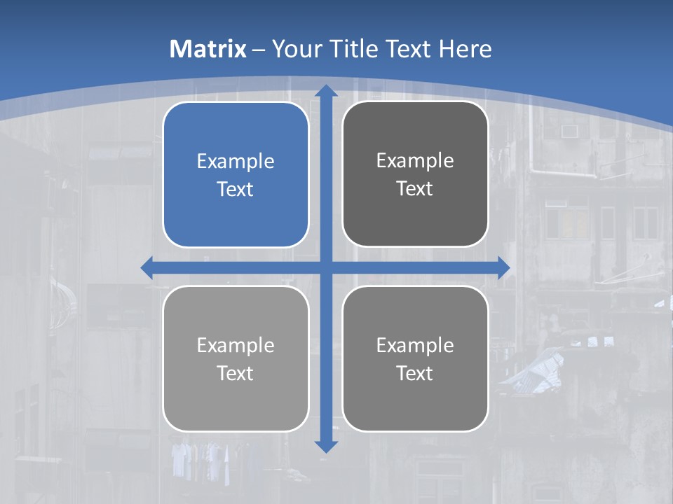 Dirty Worn Dark PowerPoint Template