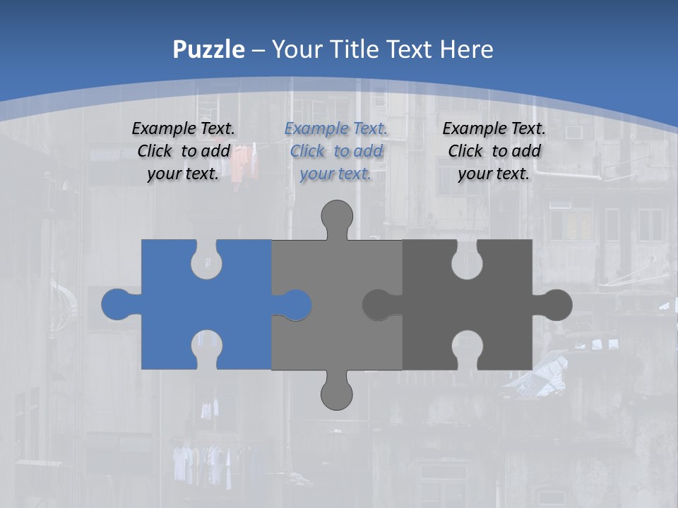 Dirty Worn Dark PowerPoint Template