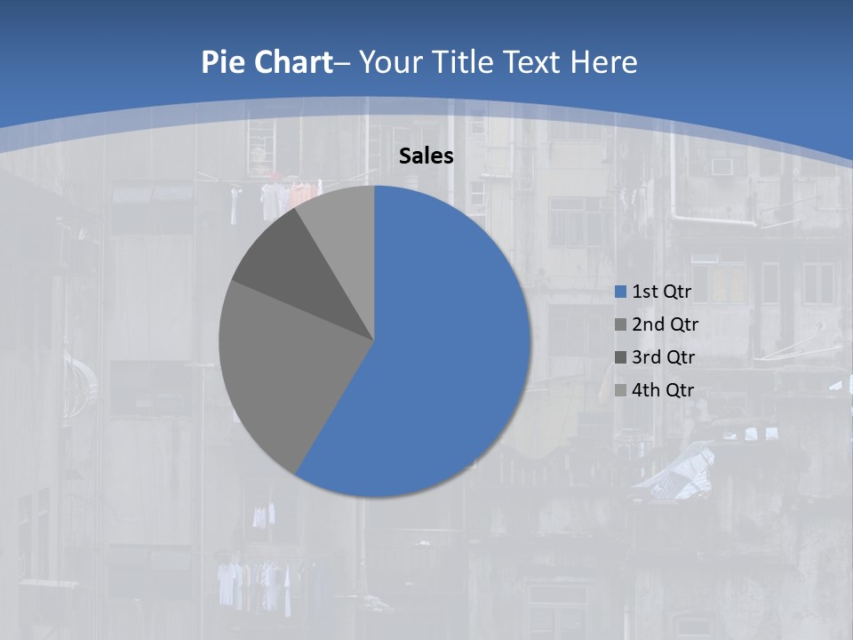 Dirty Worn Dark PowerPoint Template