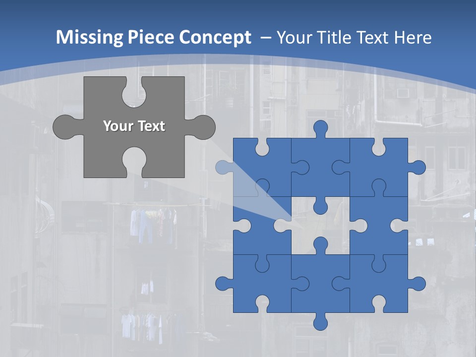 Dirty Worn Dark PowerPoint Template