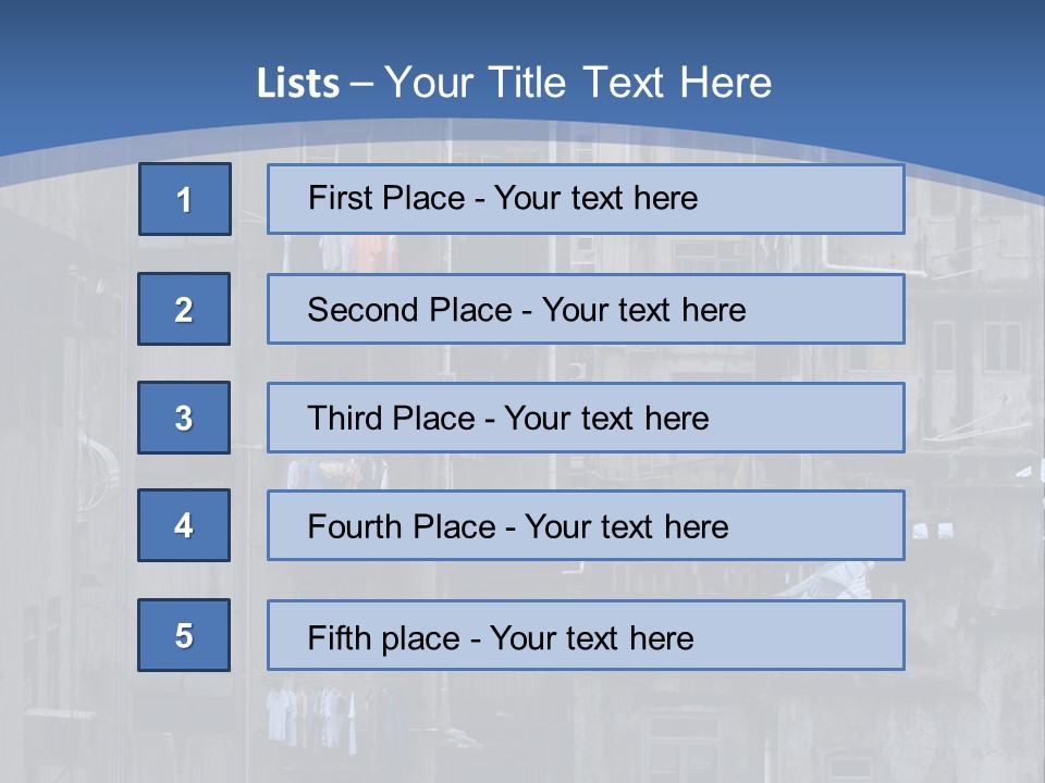 Dirty Worn Dark PowerPoint Template