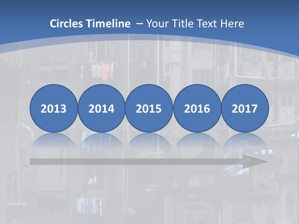 Dirty Worn Dark PowerPoint Template