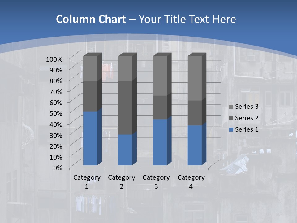 Dirty Worn Dark PowerPoint Template