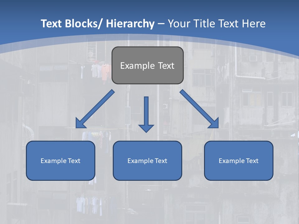 Dirty Worn Dark PowerPoint Template