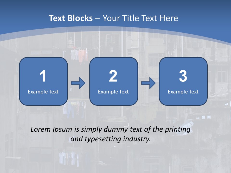 Dirty Worn Dark PowerPoint Template