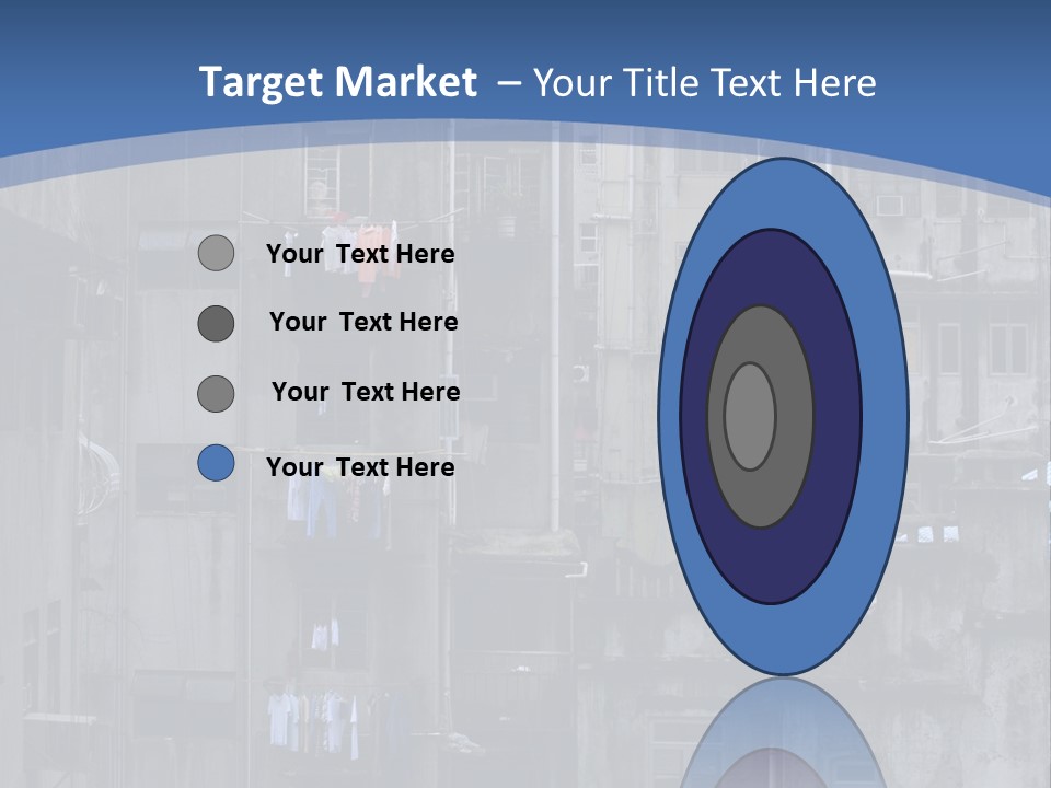 Dirty Worn Dark PowerPoint Template