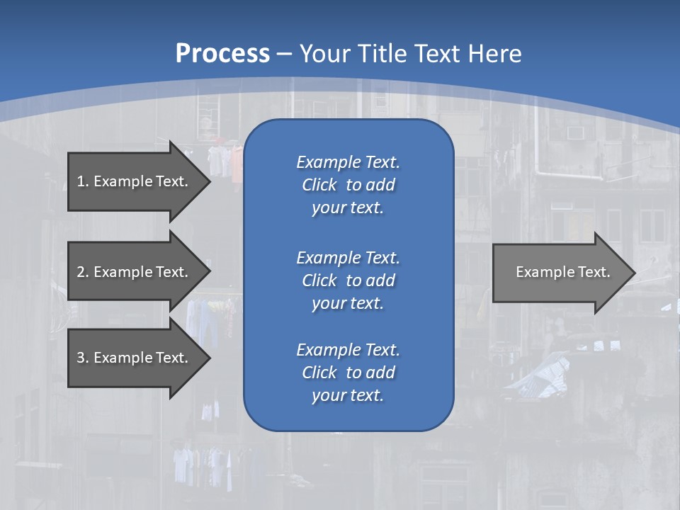 Dirty Worn Dark PowerPoint Template