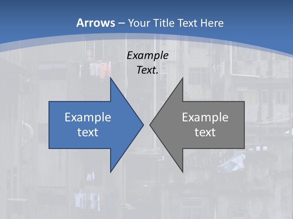 Dirty Worn Dark PowerPoint Template