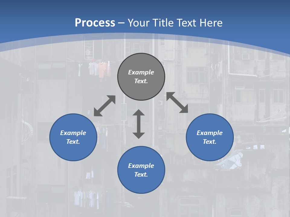 Dirty Worn Dark PowerPoint Template