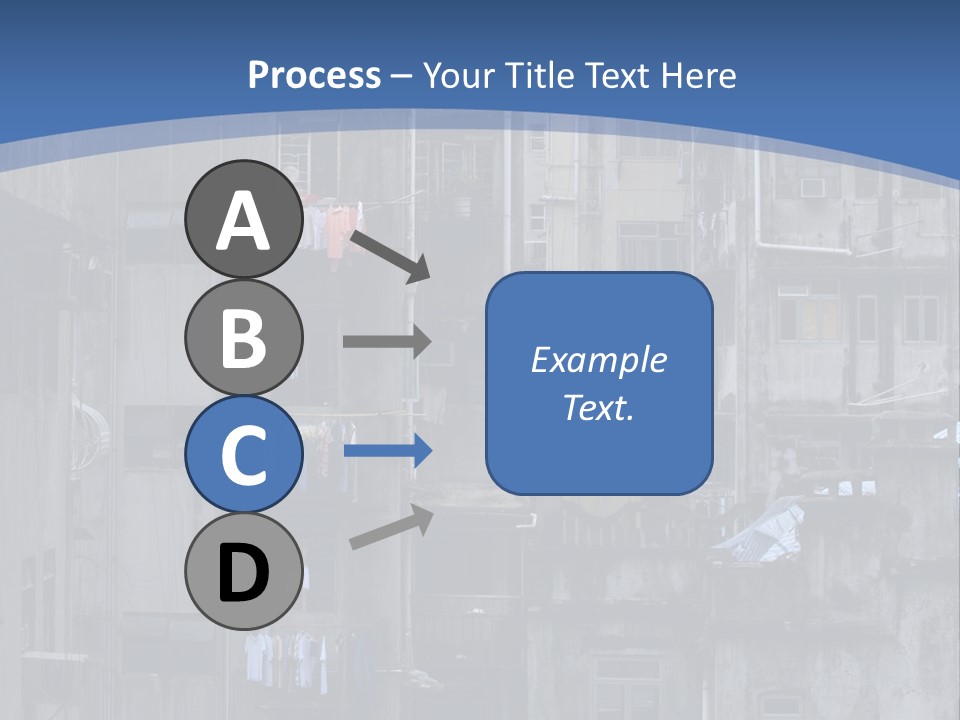 Dirty Worn Dark PowerPoint Template