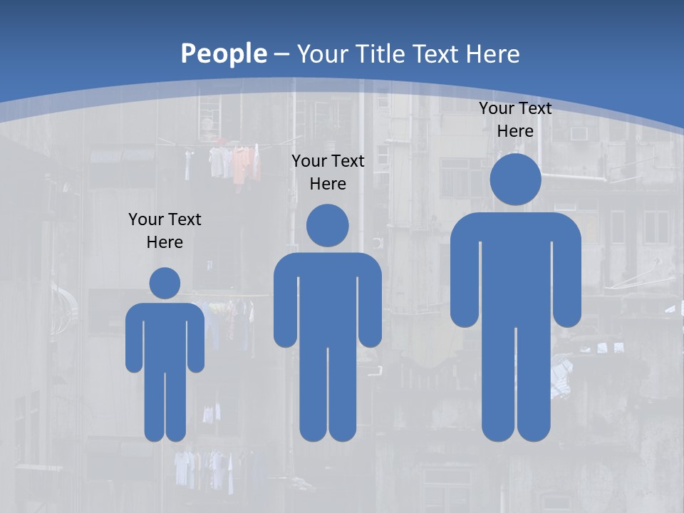 Dirty Worn Dark PowerPoint Template