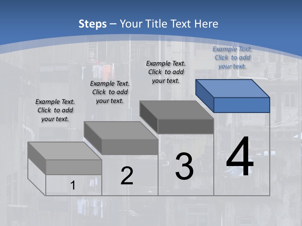 Dirty Worn Dark PowerPoint Template