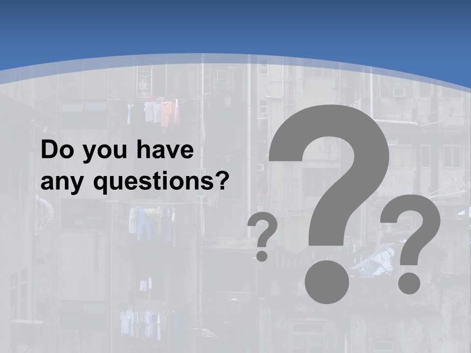 Dirty Worn Dark PowerPoint Template