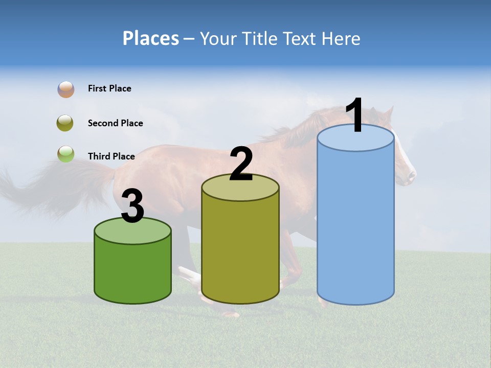 Equestrian Nature Racing PowerPoint Template