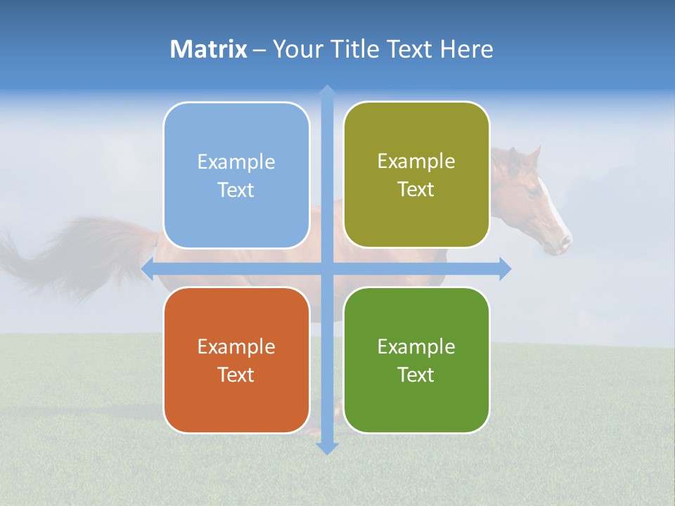 Equestrian Nature Racing PowerPoint Template