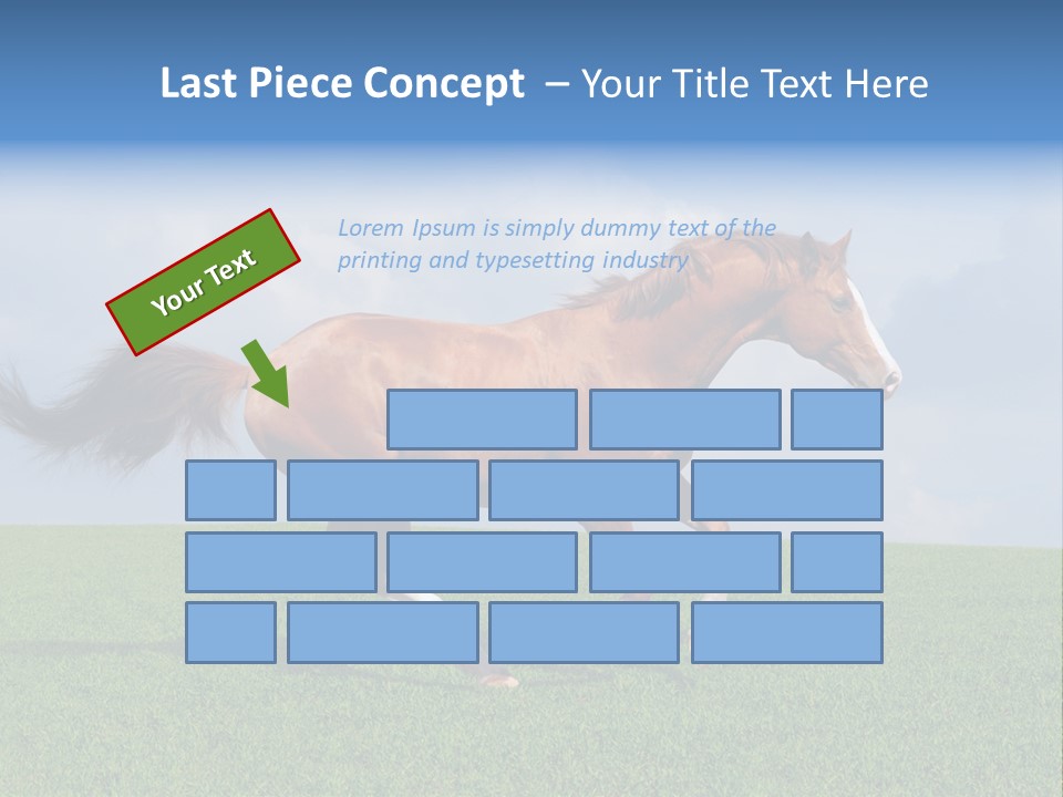 Equestrian Nature Racing PowerPoint Template