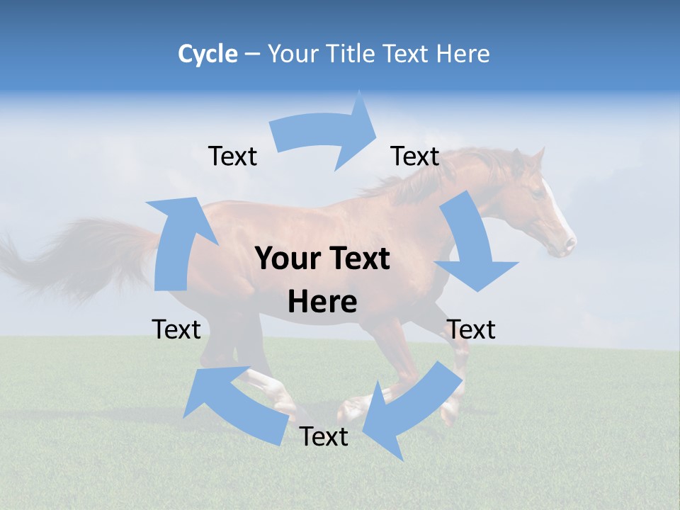 Equestrian Nature Racing PowerPoint Template