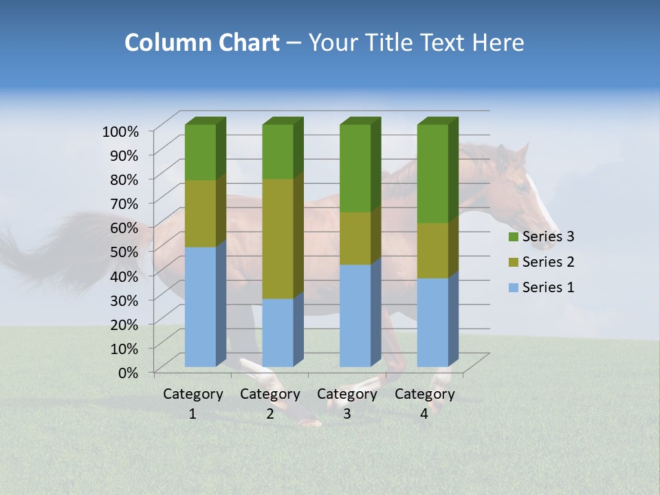 Equestrian Nature Racing PowerPoint Template
