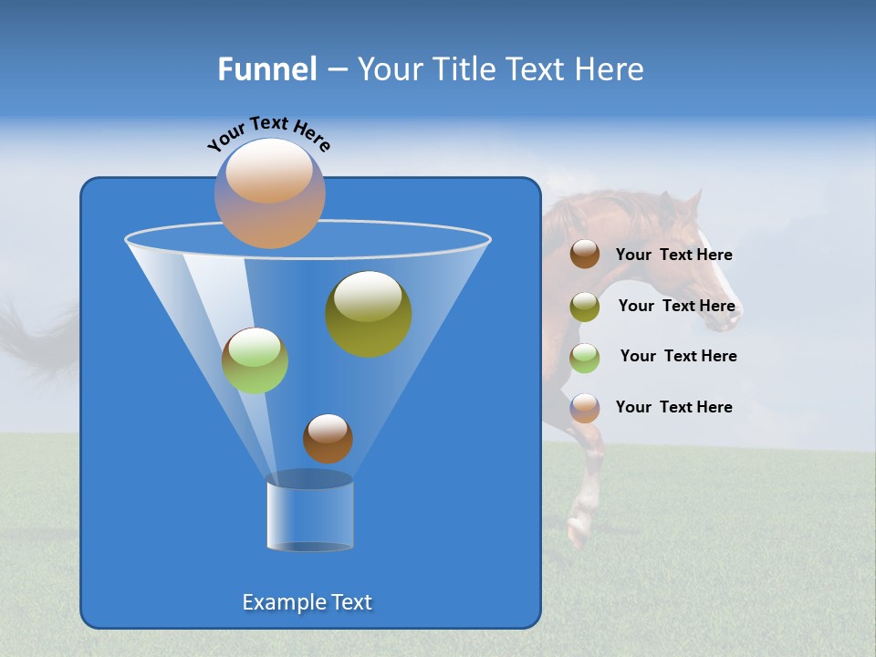 Equestrian Nature Racing PowerPoint Template