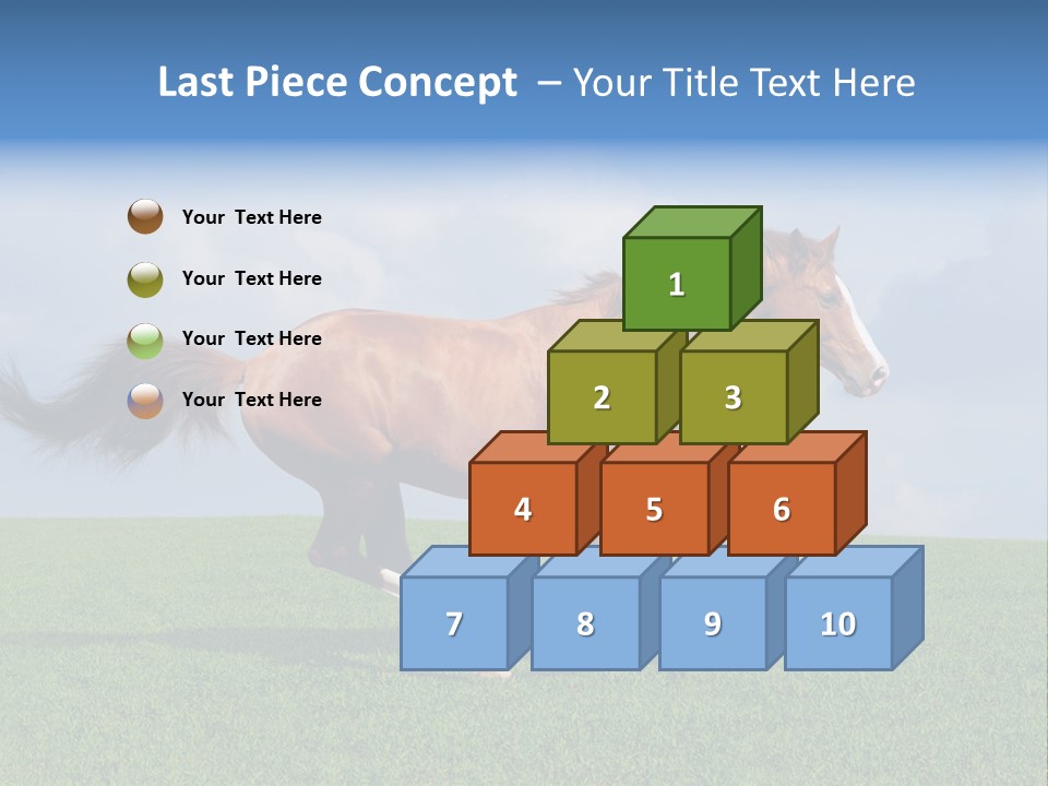 Equestrian Nature Racing PowerPoint Template