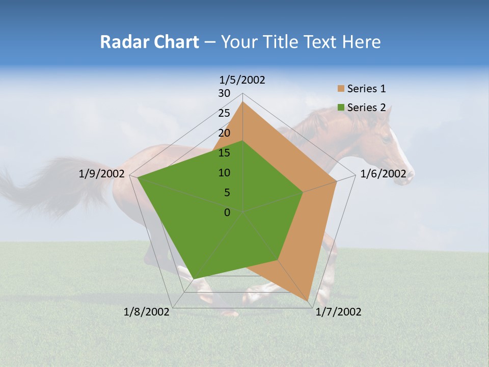 Equestrian Nature Racing PowerPoint Template