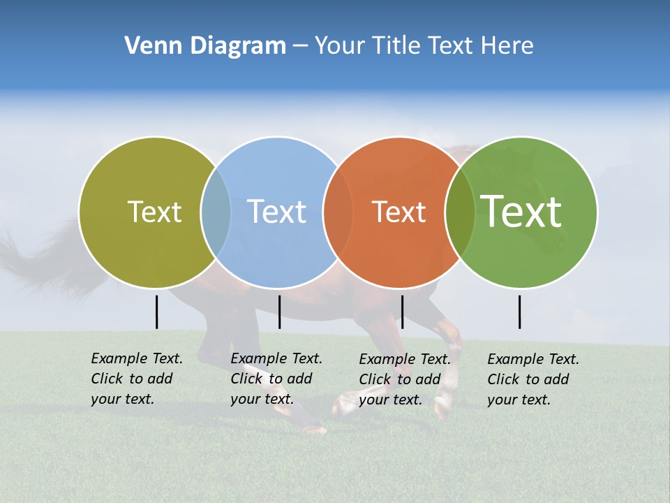 Equestrian Nature Racing PowerPoint Template