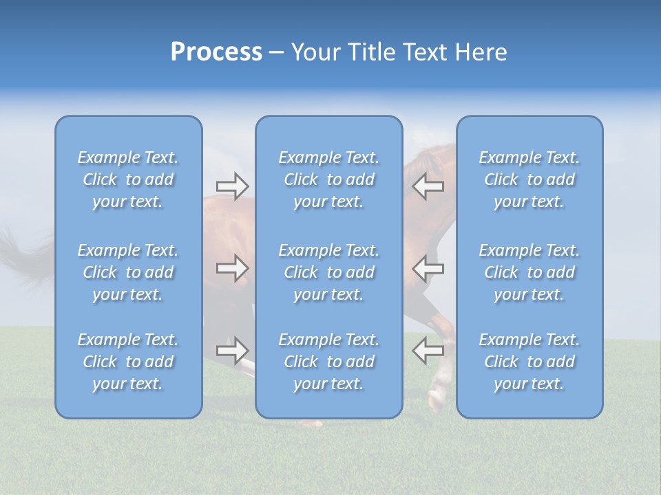Equestrian Nature Racing PowerPoint Template