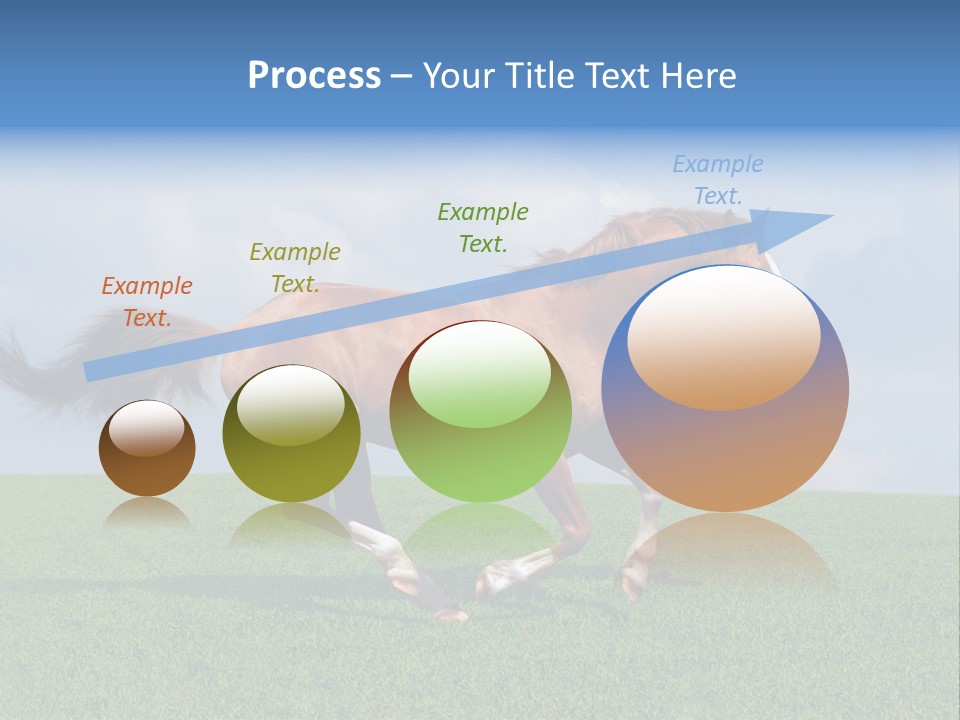 Equestrian Nature Racing PowerPoint Template