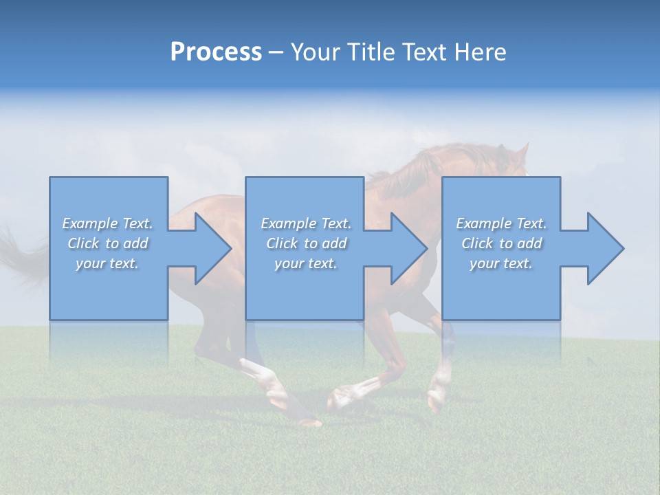 Equestrian Nature Racing PowerPoint Template